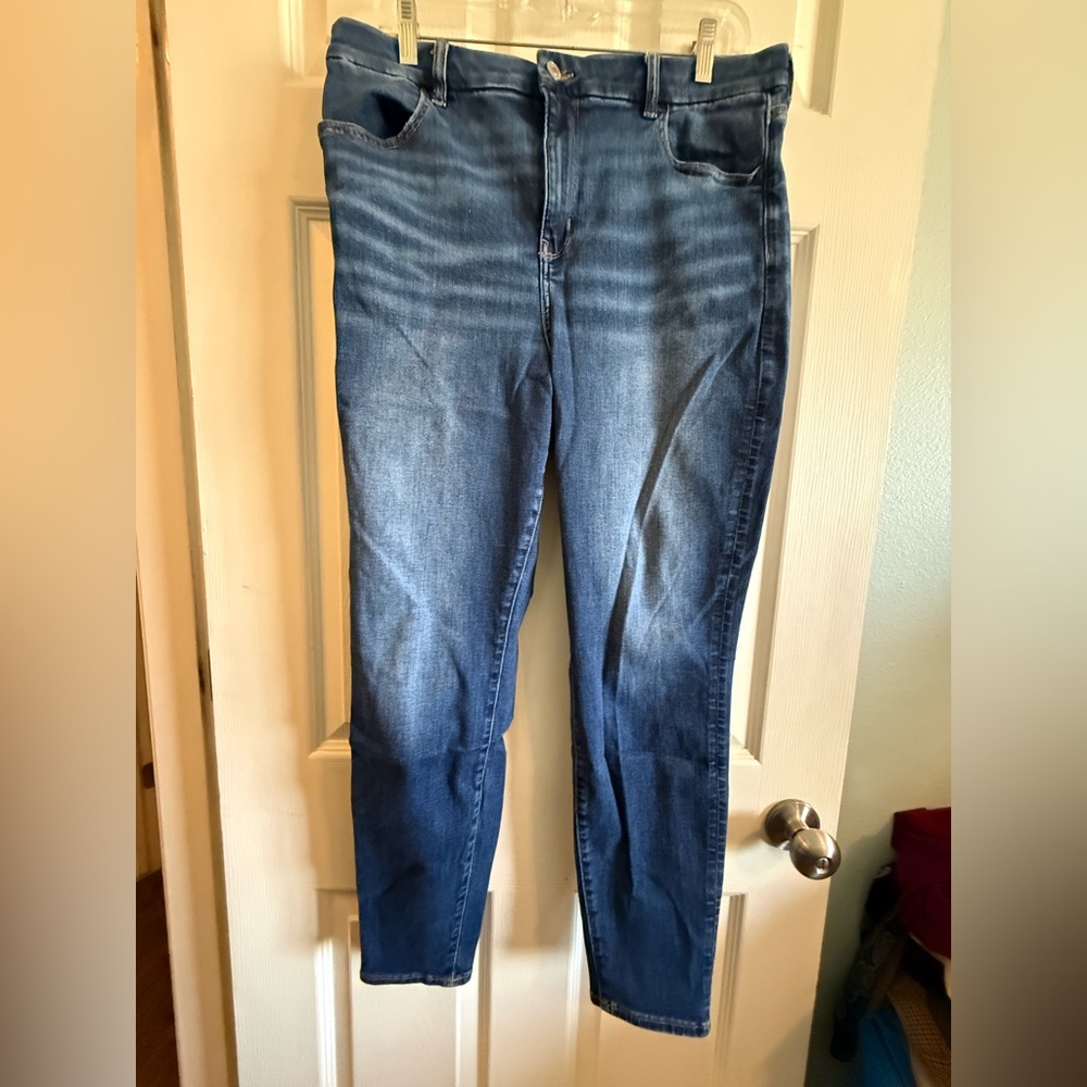 American Eagle Blue Denim Skinny Jeans